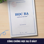 Công chứng học bạ THPT có cần bản gốc hay không?