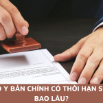 Bản sao y bản chính có thời hạn sử dụng là bao lâu? Bản sao y bản chính có thời hạn sử dụng là bao lâu?
