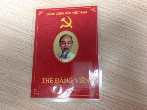 mất thẻ đảng viên