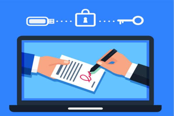 Ký hợp đồng đặt cọc online