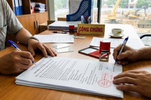 Công chứng hợp đồng thuê thiết bị xây dựng