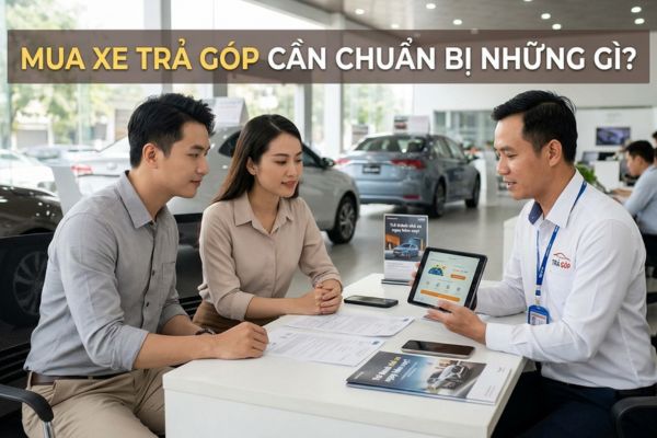 Mua xe trả góp cần chuẩn bị những gì?