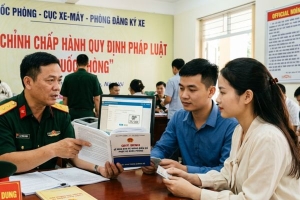 Quy định về mua bán xe mang biển số phục vụ quốc phòng