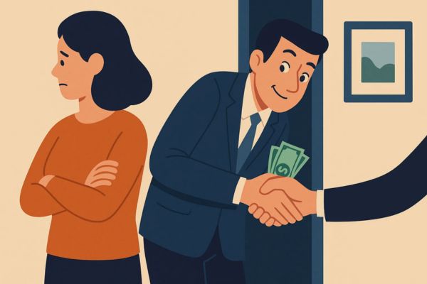 Vay tiền mua nhà trước khi cưới Sau ly hôn ai trả nợ