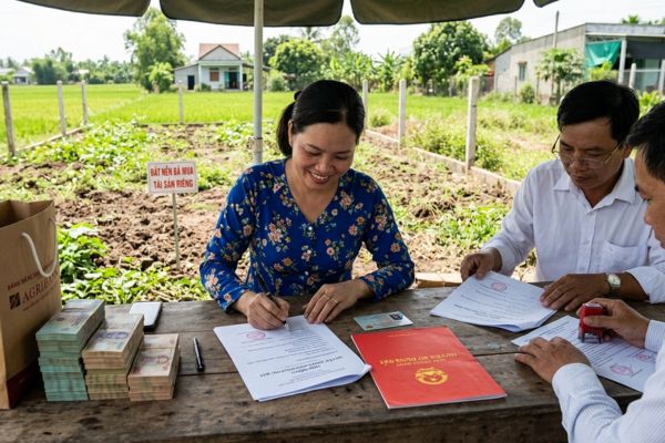 Đất được mua bằng tiền riêng của một bên
