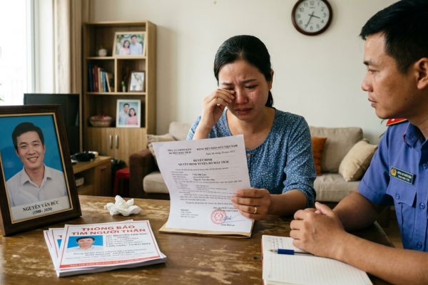 Khi vợ hoặc chồng có quyết định tuyên bố mất tích