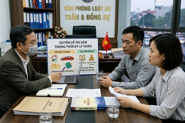 Quyền của vợ và chồng với tài sản trong thời kỳ ly thân